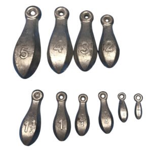 Lead fish and lead weight block products